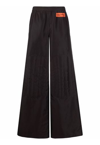 Heron Preston Pantaloni a gamba ampia - Nero