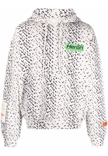 Heron Preston logo-patch track jacket - Grigio