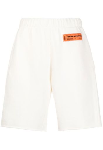 Heron Preston Shorts al ginocchio elasticizzati - Toni neutri