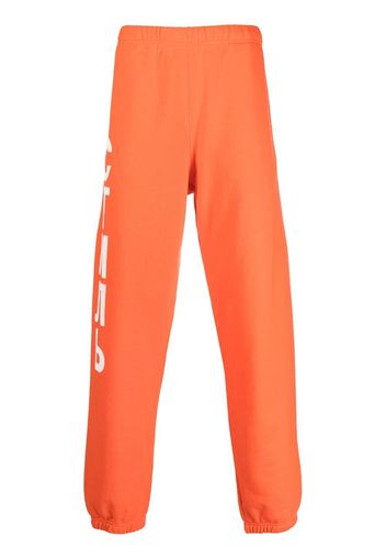 HERON PRESTON logo-print track pants - Arancione