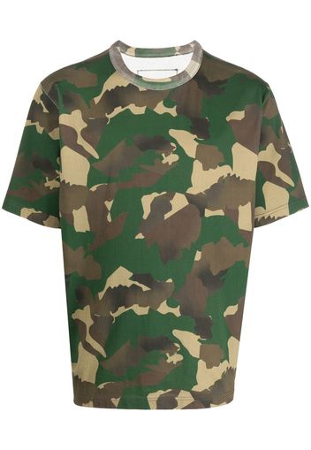 Heron Preston T-shirt con stampa camouflage - Verde