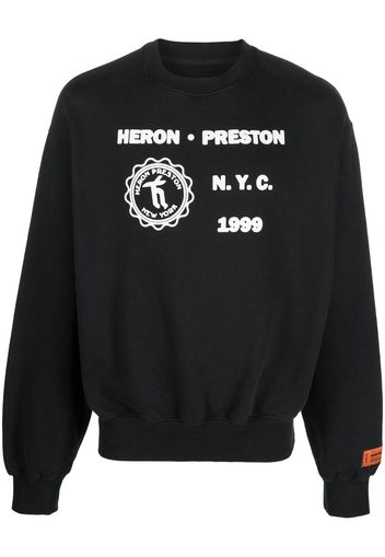 Heron Preston Medieval Heron sweatshirt - Nero