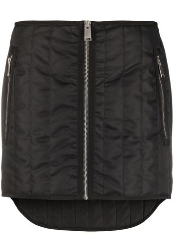 Heron Preston Ex-Ray quilted mini skirt - Nero