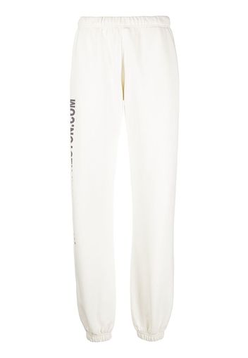 Heron Preston Real Estate track pants - Bianco