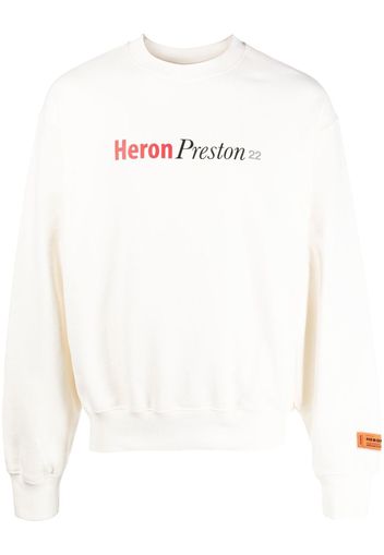 Heron Preston graphic-print sweatshirt - Bianco