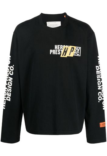 Heron Preston T-shirt Real Estate OS - Nero