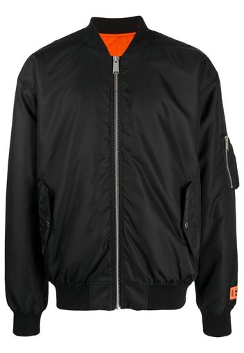 Heron Preston Bomber con applicazione - Nero