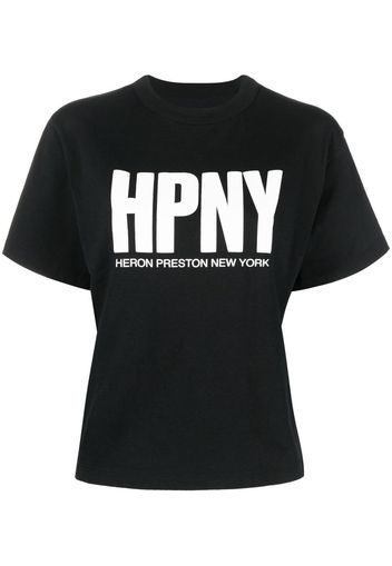 Heron Preston logo-print T-shirt - Nero