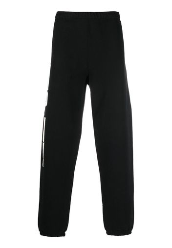 Heron Preston logo-print tracksuit bottoms - Nero