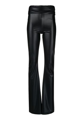 Heron Preston Leggings svasati a vita alta - Nero