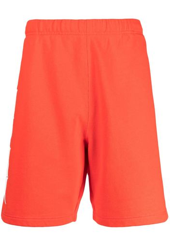 Heron Preston Shorts sportivi Reg HPNY con stampa - Arancione