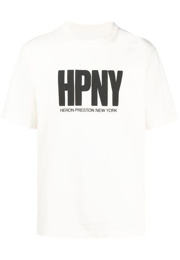 Heron Preston REG HPNY SS TEE - WHITE BLACK