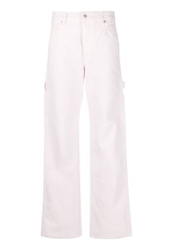 Heron Preston Jeans Carpenter dritti - Rosa