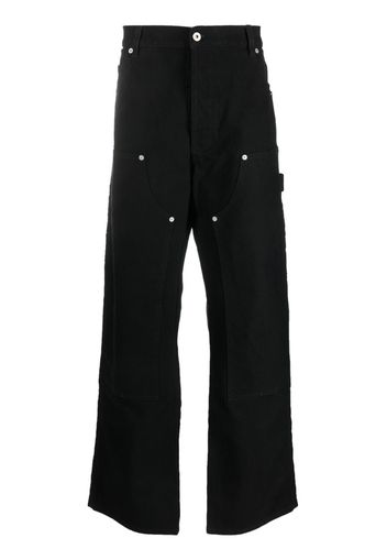 Heron Preston Jeans Vintage Wash Carpenter - Nero