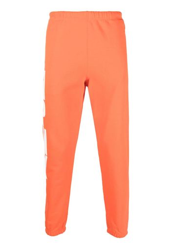 Heron Preston HPNY-print tapered track pants - Arancione