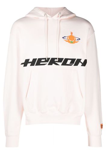 Heron Preston HP Burn cotton hoodie - Rosa