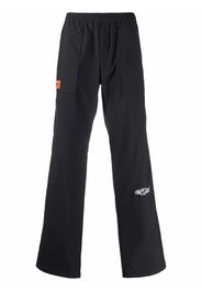 Heron Preston CTNMB PRINT TRACKPANTS BLACK WHITE - Nero