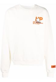 Heron Preston CREWNECK HERON GUM CREAM LIGHT BLUE - Toni neutri