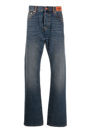 Heron Preston Jeans dritti a vita alta - Blu