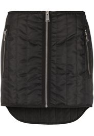 Heron Preston Ex-Ray quilted mini skirt - Nero