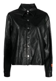 Heron Preston Camicia con finitura lamé - Nero