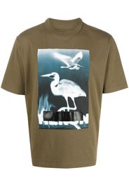 Heron Preston graphic-print cotton T-shirt - Verde