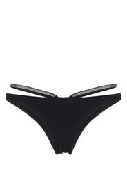 Heron Preston rhinestone-tape bikini bottoms - Nero