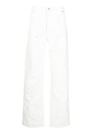 Heron Preston distressed carpenter jeans - Bianco