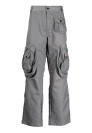 Heron Preston logo-patch cargo pants - Grigio