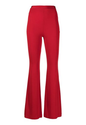 Herve L. Leroux Pantaloni svasati - Rosso