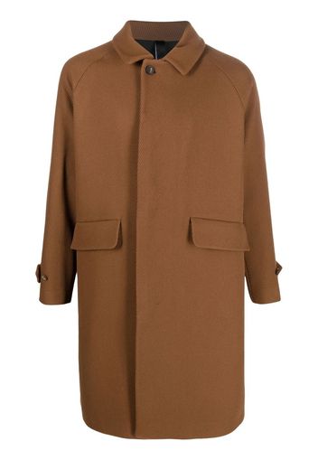 Hevo Crispiano single-breasted coat - Marrone