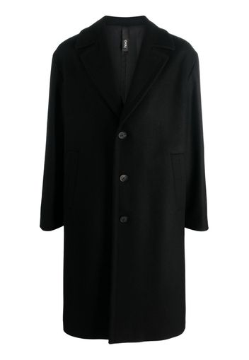 Hevo single-breasted virgin-wool coat - Nero