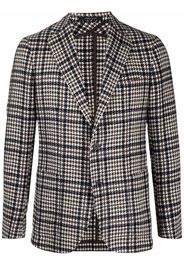 Hevo single-breasted houndstooth blazer - Nero