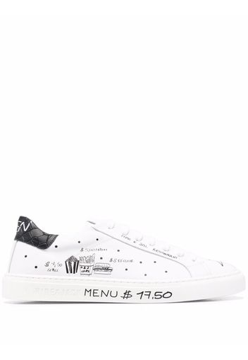 Hide&Jack Sneakers con stampa - Bianco