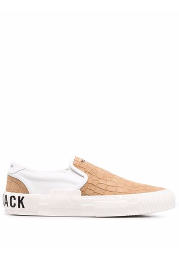 Hide&Jack Sneakers con effetto coccodrillo - Toni neutri