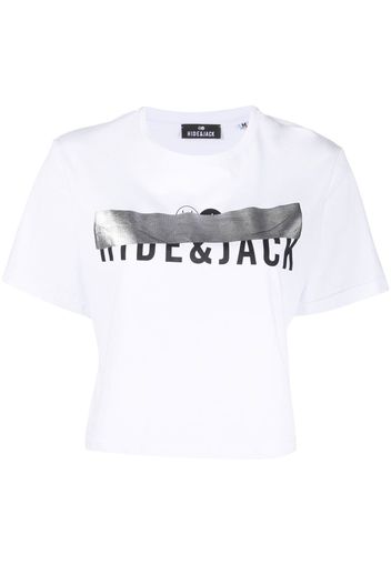 Hide&Jack T-shirt con stampa - Bianco