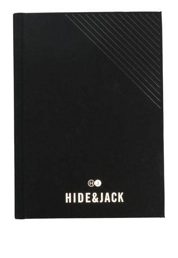 Hide&Jack Quaderno con stampa logo - Nero