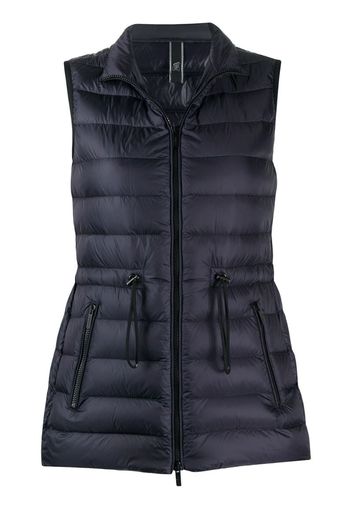 Gilet imbottito con zip