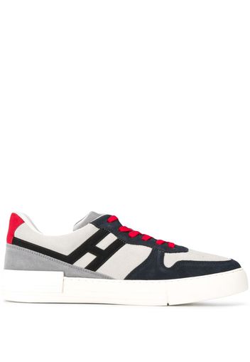 Rebel panelled low-top sneakers