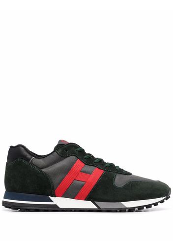 Hogan H383 suede trainers - Verde