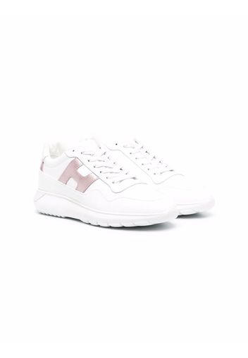 Hogan Kids TEEN Interactive low-top sneakers - Toni neutri