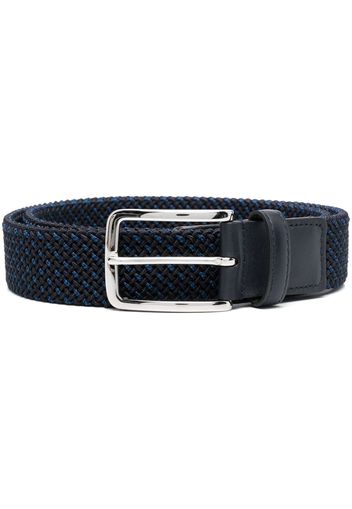 HOGAN interwoven-design belt - Blu