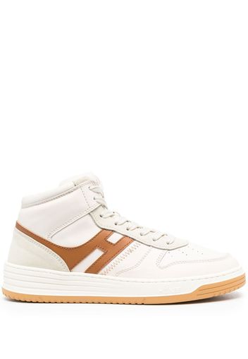 Hogan Sneakers alte con inserti - Toni neutri