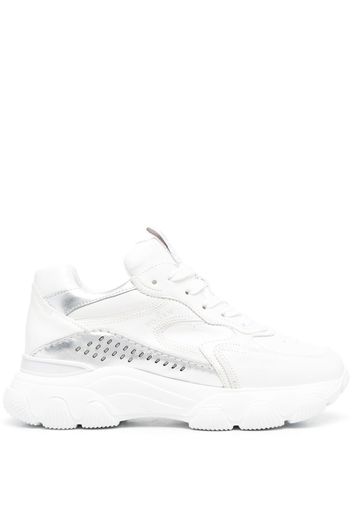 Hogan Hyperactive lace-up sneakers - Bianco