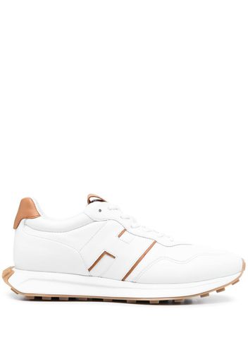 Hogan contrast-detailing sneakers - Bianco