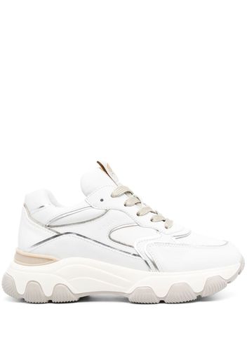 Hogan Hyperactive logo-patch sneakers - Bianco