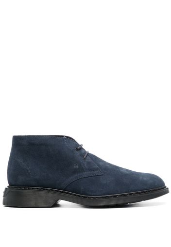 Hogan suede desert boots - Blu