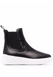 Hogan Rebel leather Chelsea boots - Nero