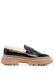 Hogan H629 chunky-soled loafers - Nero