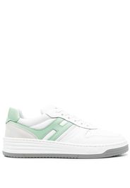 Hogan logo-patch low-top sneakers - Bianco